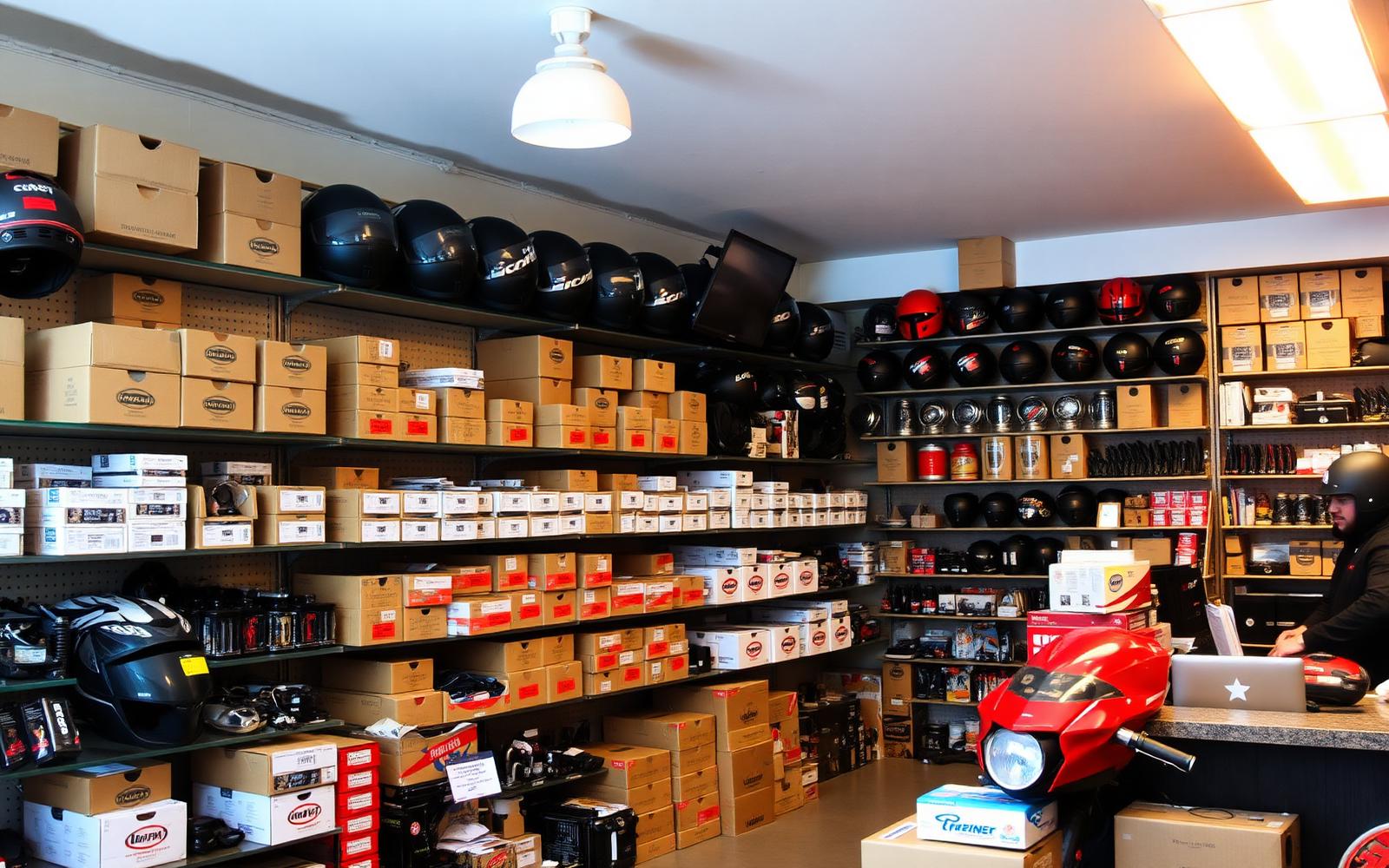 Tienda de repuestos y accesorios para motocicletas El Biker